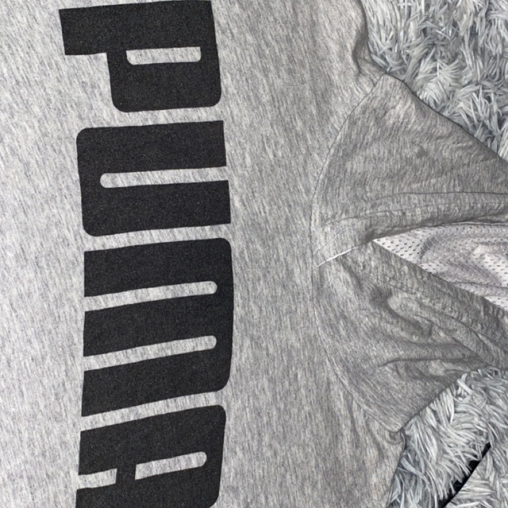 Puma long sleeve shirt with hood
